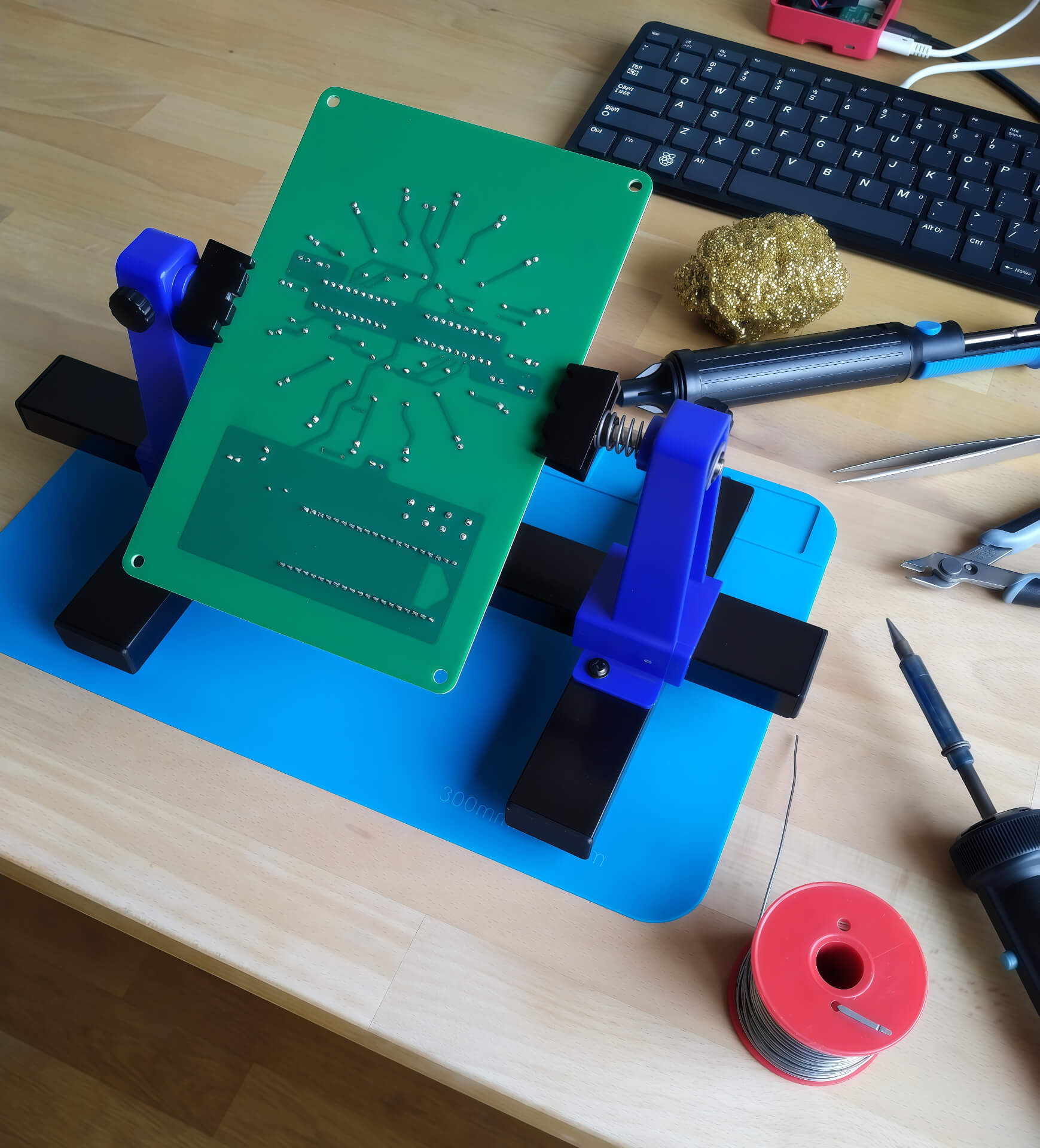 7.DIY soldering THT components